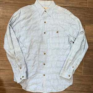 The Territory Ahead Men's Blue Plaid Long Sleeve Button Down Shirt